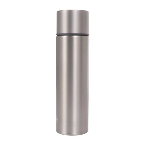 THERMOS Water Bottle Bottle Thermal/Cold Vacuum Insulated Titanium Bottle 0.5L FJN-500T TGY (Silver/FF/Men's, Lady's, Jr)