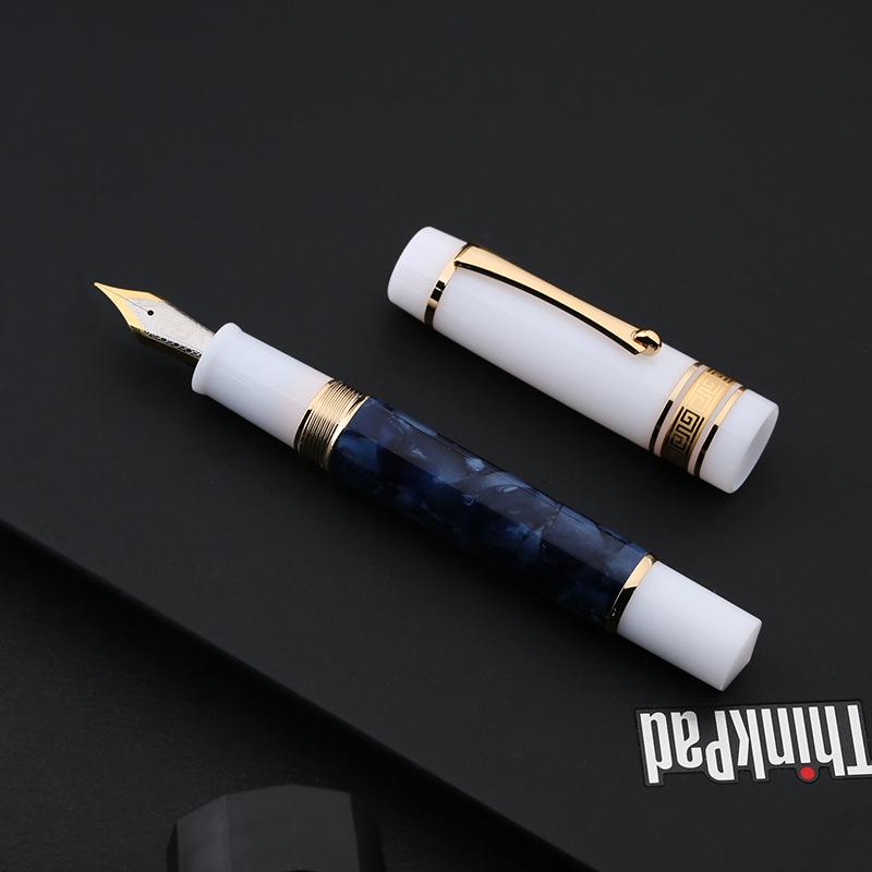 Pluma Fuente de Resina MAJOHN M400, Plumín Extra Fino, Unisex, Ideal para Regalos de Oficina o Estudiantes