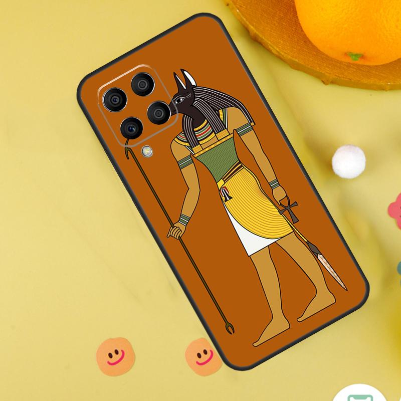 Anubis Egyptian God For Samsung Galaxy M20 M30s M31 M51 M15 M55 M13 M23 M33 M53 M12 M32 M52 M14 M34 M54 Case