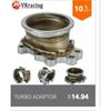 VR RACING- Stainless Steel Adapter for T25 T28 GT25 GT28 2.5" 63mm V-band Clamp Flange Turbo Down Pipe Adapter VR4833