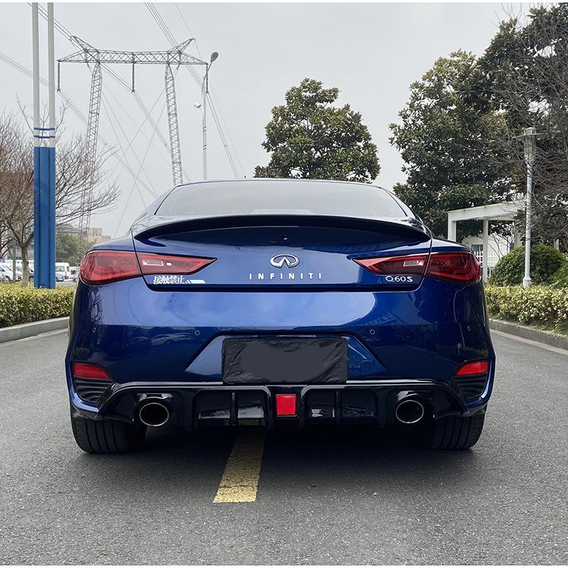 Infiniti Q60 2017-2020 Rear Lip & Front Bumper Body Kit