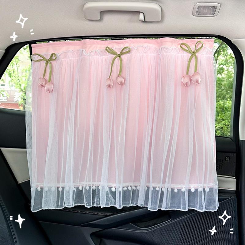 Car Window Sunshade Curtains: Heat Insulation & Privacy for Baby and Child