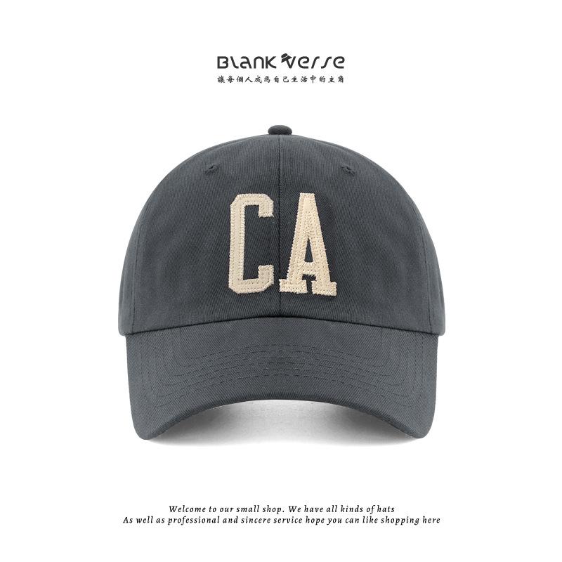 Four Seasons Show Face Small Peaked Cap Children's Trend Big Head Circumference Deep Top Baseball Cap Versatile Sun Cap