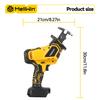 MELLWIN Brushless Electric Reciprocating Saw With 4Saw Blades Metal Wood Cordless Electric CutSaw Tool For Makita 18VBattery Pin