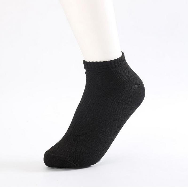 5 Pairs Men's Short Socks Breathable Boat Socks Slippers Ankle Men/Male Socks