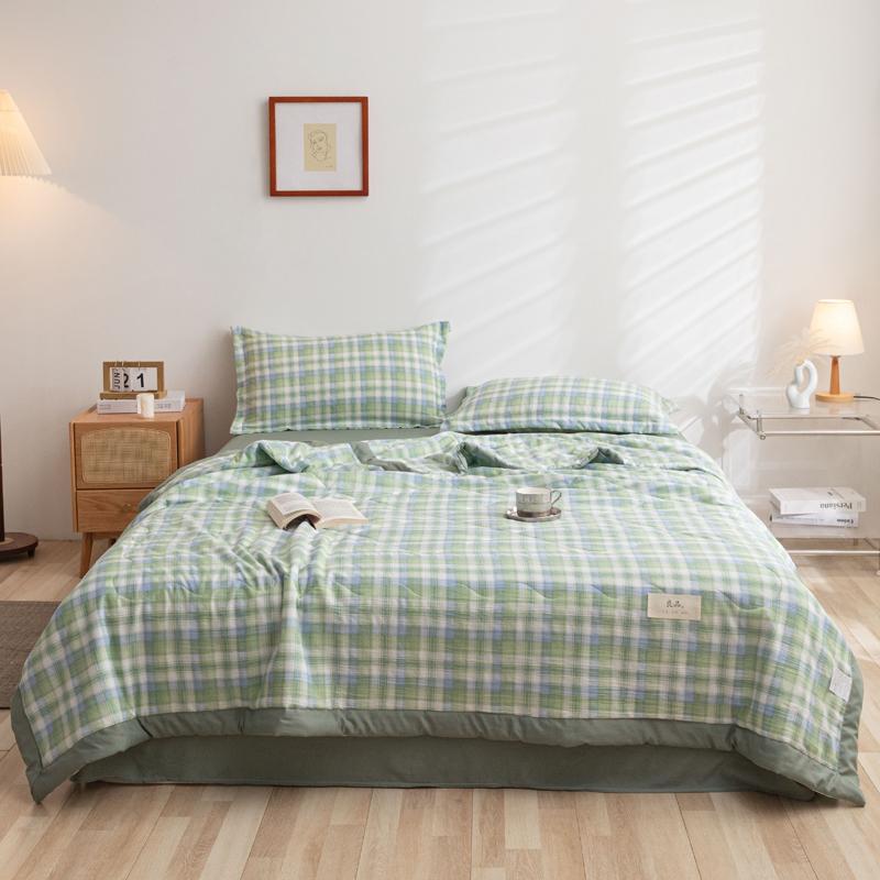 2024 High quality Japanese spring and summer air conditioning quilt single summer quilt summer cooler quilt multicolor