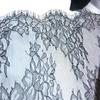 ( 2 Colors )  3m X 17.5cm Chantilly Lace, Non-stretch Eyelash Mesh Lace Trim for Lingerie, Bra, Underwear, Lingerie, Dress, Garment, Sewing & Crafting
