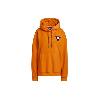 adidas Originals X Ivy Park Ivy Park Logolu Kapüşonlu Uzun Kollu Unisex Kapüşonlu Turuncu HR2340