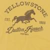 Yellowstone Herre Dutton Ranch Heste-T-skjorte