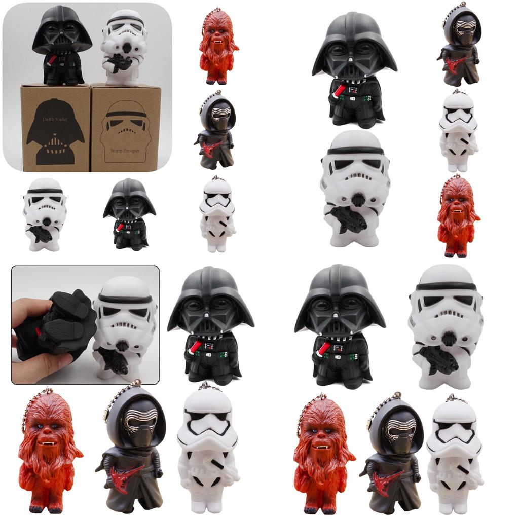 Star Figure Wars Darth Vader Stormtrooper Kylo Ren Chewbacca Toys Gifts Boys Men
