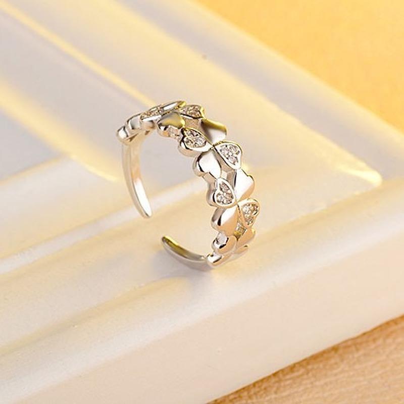 Lindon Klassischer Zirkonring aus Kupferlegierung, Damenschmuck, Hochzeitsversprechen, Partygeschenk