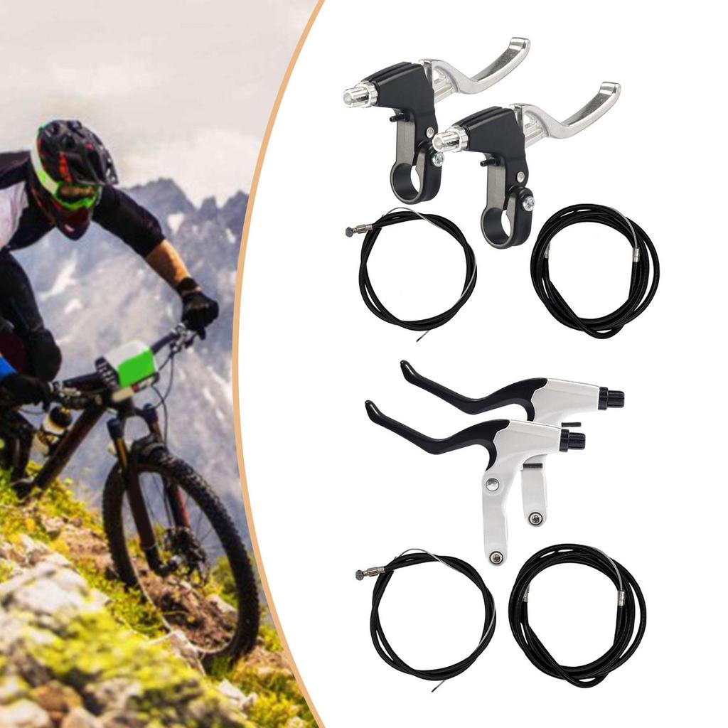 Brake Lever Set Made of Aluminum Alloy, Front And Rear Wheel Brakes Suitable for Professional Use