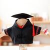 30CM Doll Graduation Gown Set with Tassels Hat Diploma DIY Plush
