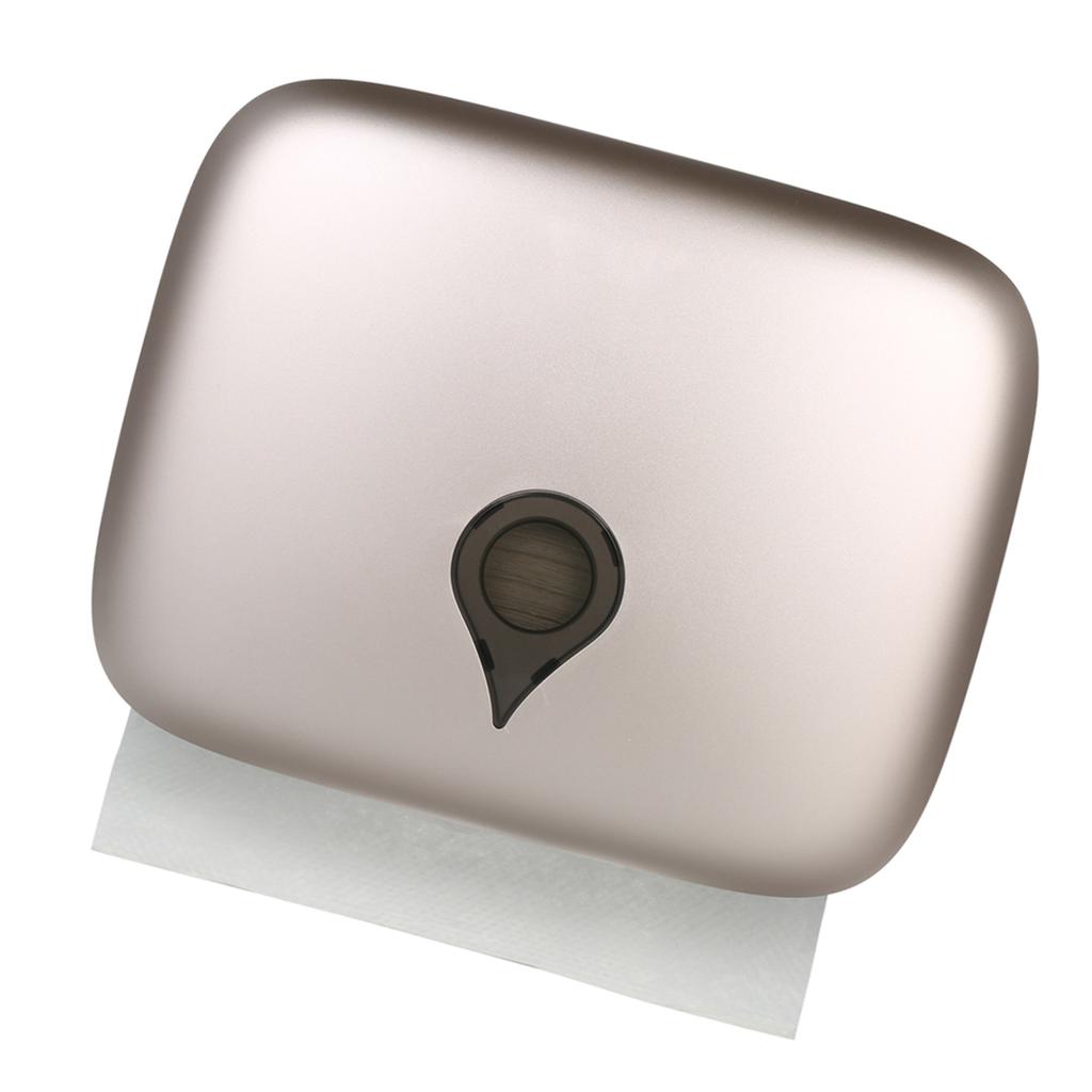 Wandmontierter C-Falz Handtuchspender Wasserdichter Toilettenpapier-Taschentuchspender Halter für Hotel Gastronomie