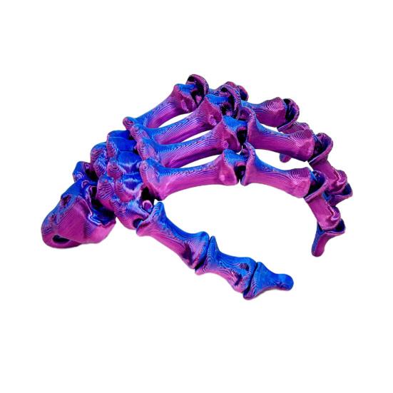 Ghost Hand Decoration Realistic 3D Printed Skeleton Hand Model Haunted House Ornament DIY Project Accent