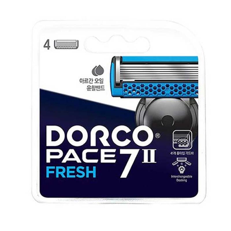 DORCO PACE7 ll exclusive fresh razor blades 7-piece set (4 pieces)