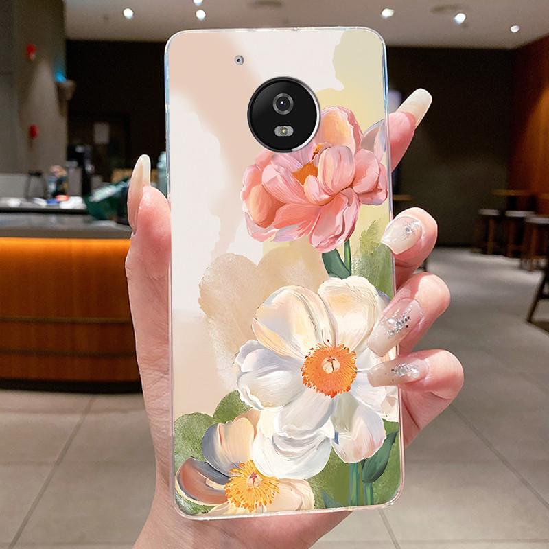 For Motorola Moto G5 Plus Case Clear Luxury Fashion Butterfly Flower Soft TPU Silicone Phone Cover for Motorola G5 Plus G5+ Case