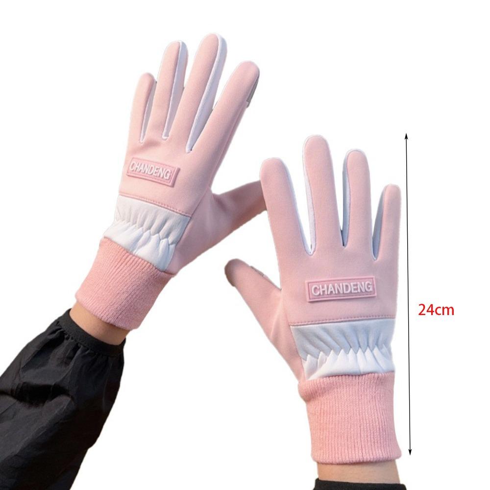 Warm Winter Gloves Touchable Screen Driving Mittens New Full Finger Gloves  Unisex