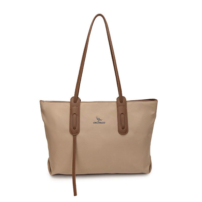 Jesienna Damska Torba Tote Dużej Pojemności - Jednolity Kolor, Wszechstronna, Modna Styl Na Ramię i Pod Ramię