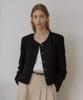 Ourhope Flow Line Tweed Jacket - Black