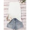 Round Neck Summer Sleeveless Vest Top, Fashionable and Versatile Top