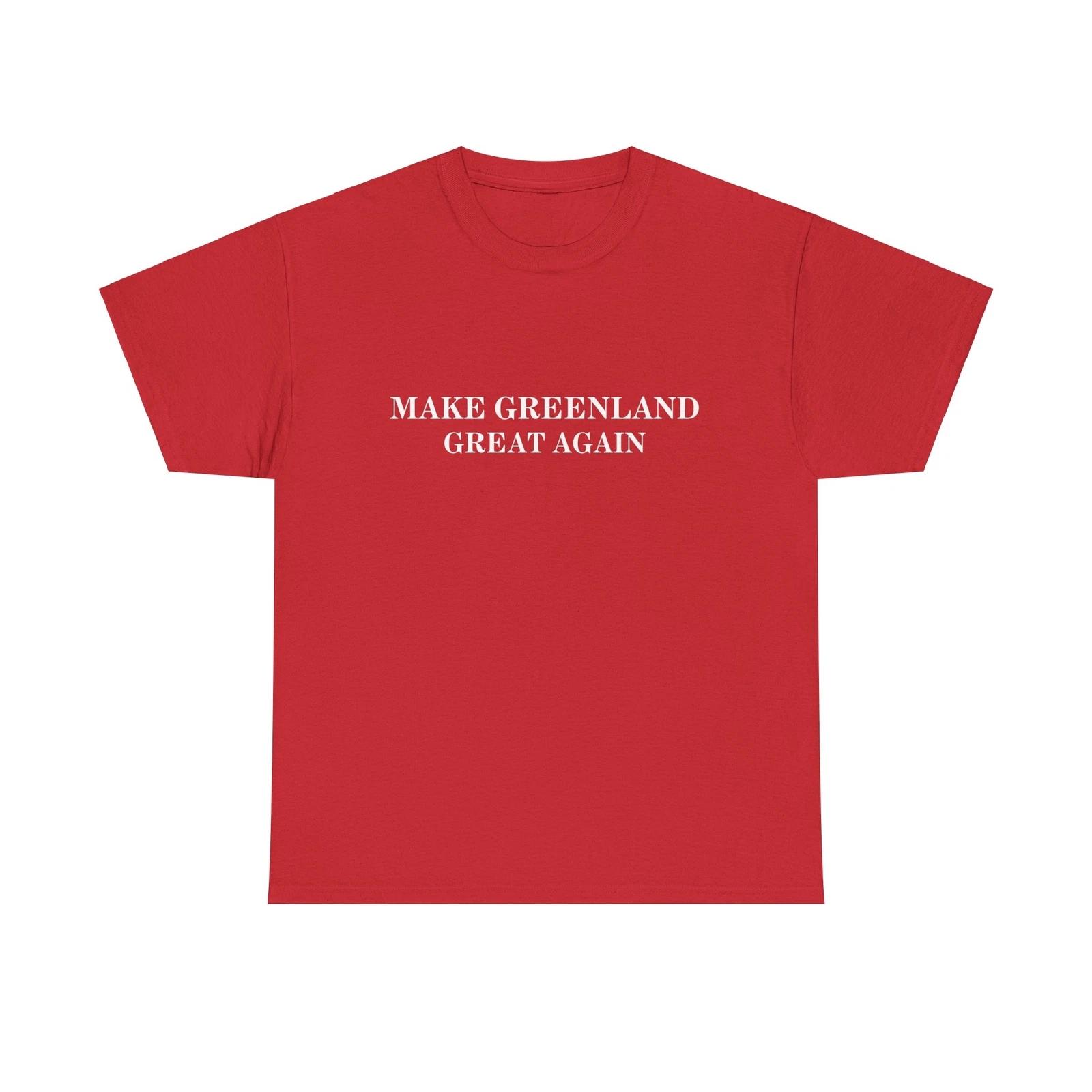Make Greenland Great Again T shirt Trump Maga Unisex Tee Shirt Greenland T shirt XL