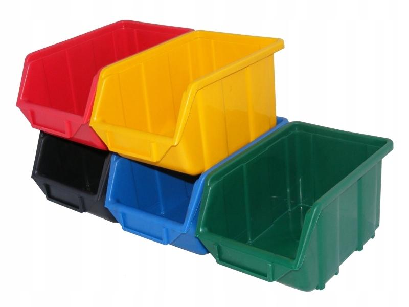 Pojemnik Magazynowy - Ecobox Średni | Czarny