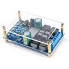 ZK-502B Bluetooth-Compatible Digital Amplifier Board 50Wx2 Dual Channel Amplifier Board with Shell Without POP Sound