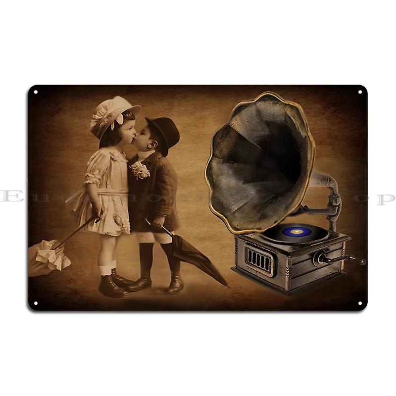 RCA VICTOR HIS MASTERS VOICE by Francis Barraud Vintage Advertisement Metal Garage Design Pub Create Wall Decor Tin Sign Poster