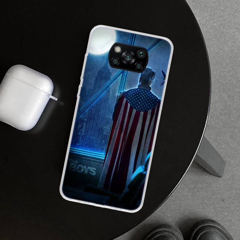 The Boys Homelander TV Phone Case Cover for Xiaomi Poco X6 X5 X7 Pro F7 Ultra Redmi 15C 15 13C 13 12C 12 10C 10 10A 9C 9A 9T 9 C
