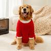 Otoño e Invierno Perro Año Nuevo Perro Grande Polar Perro Mediano y Grande Golden Retriever Samoyedo Cálido Suéter de Dos Piernas Ropa para Mascotas