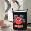 Red Ball 4 - The Crew Foldable Laundry Baskets Dirty Clothes Sundries Storage Basket Large Waterproof Bag