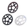 Bike Chainring 32T Round Chainwheel Hollow Aluminium Alloy Single Chain Ring Positive and Negative T