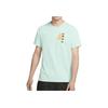 Jordan Alphabet Logo Print Casual Sports Short Sleeve T-Shirt Men Tops Light-Green CZ8391-307