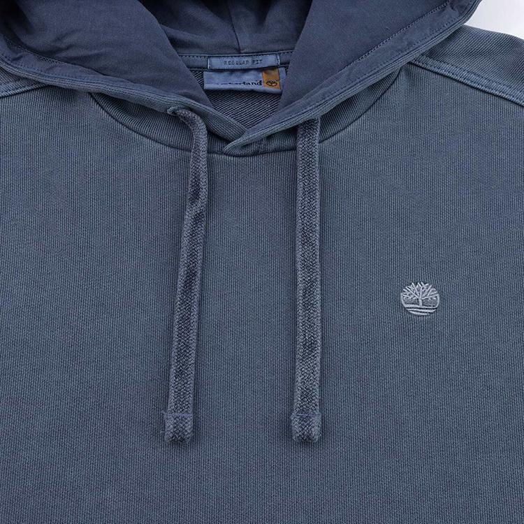 Timberland Hooded Outdoor Long Sleeve American Vintage Sweatshirt Men sweatshirt Deep-Sapphire-Blue A69MB433