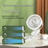 USB Mini Desktop Clip Fan - Ultra-Quiet, Multi-Functional for Dorms & Offices