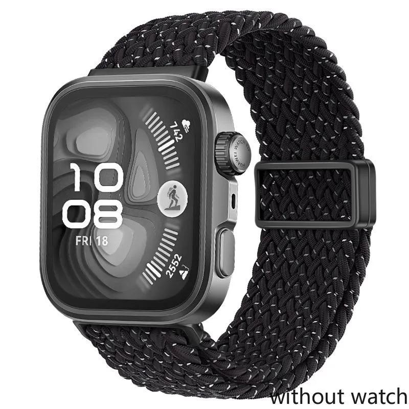 Nylon Magnetic Strap for Huawei Watch Fit 4/3 Braided Breathable for Huawei Watch Fit 4 Pro Sport Bracelet Watchband Accessories