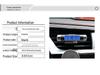 LED Backlit Car Air Vent Clip Clock & Thermometer with Time and Temperature Display