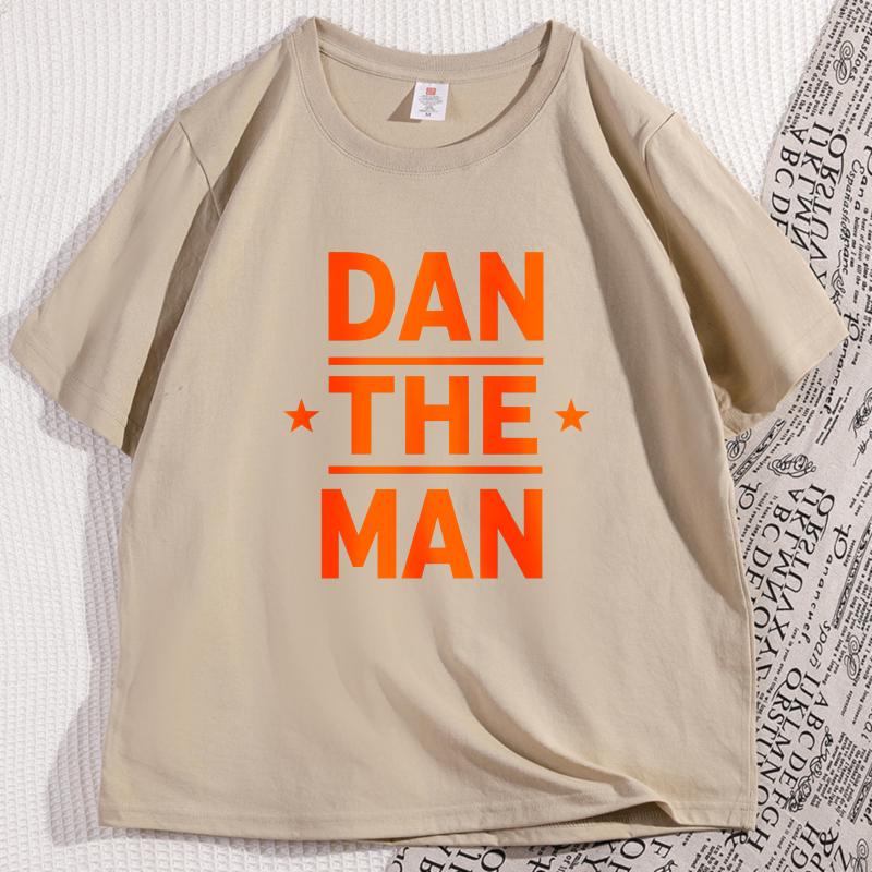 Mens Funny Dan T Shirts Casual Cotton Short Sleeve Round Neck Tshirt Loose Streetwear Graphic Tees Round Neck Male Clothes
