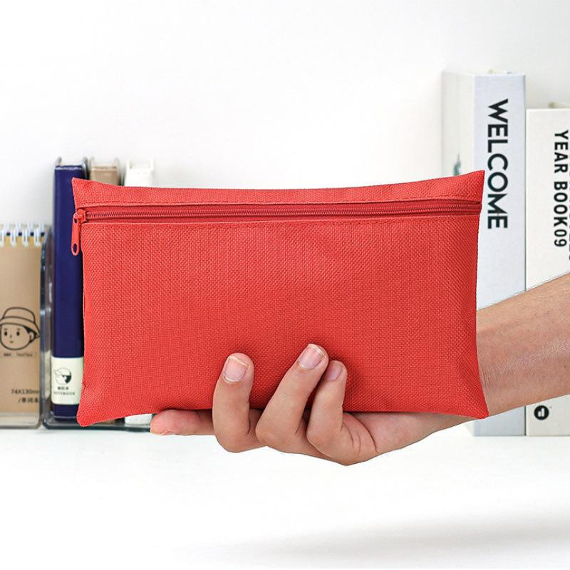 Custom Logo Dirt-Resistant Student Document Bag - Large Capacity Single-Layer Pen and Stationery Holder