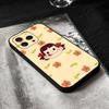 Fujiya Milky Peko-Chan Phone Case Black Silicone Soft Shell For IPhone 17 16 15 14 13 12 11 Air Pro Max Plus Hot Sale
