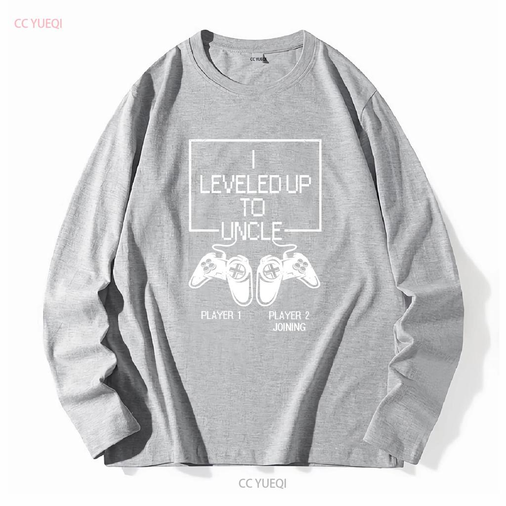 Onkel T-Shirt Neue Ankündigung Best Leveled Up Vintage Gewaschenes Oberteil Für Den Alltag Stilvoll Leicht Unisex Lässig