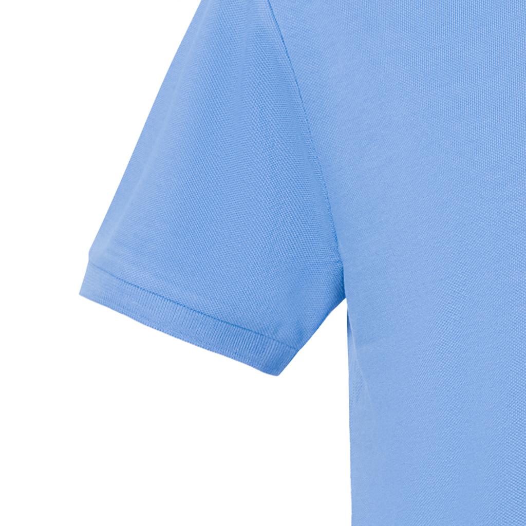 Polo Ralph Lauren Logo Embroidered Short Sleeve Polo Shirt Men tops Sky-Blue 710795080-015