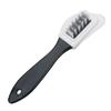 3 Side Cleaning Shoe Brush for Suede Nubuck Shoes Stain Dust Shoes Brush Steel Plastic Rubber Boot Household Cleaner Tools