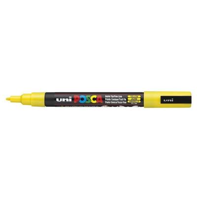 Yellow Fine Bullet Tip Marker