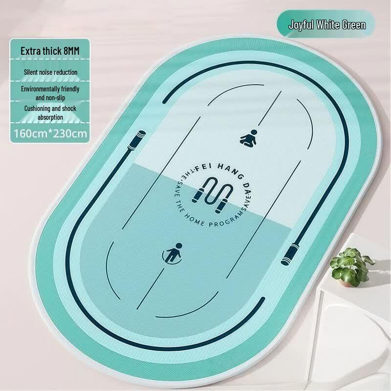 Soundproof Jump Rope & Exercise Mat