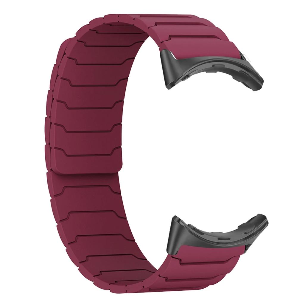 Magnetisk rem for Google Pixel Watch 4 3 2 1 41mm Silikonbånd for Google Pixel Watch 4 3 45mm Armbånd Tilbehør