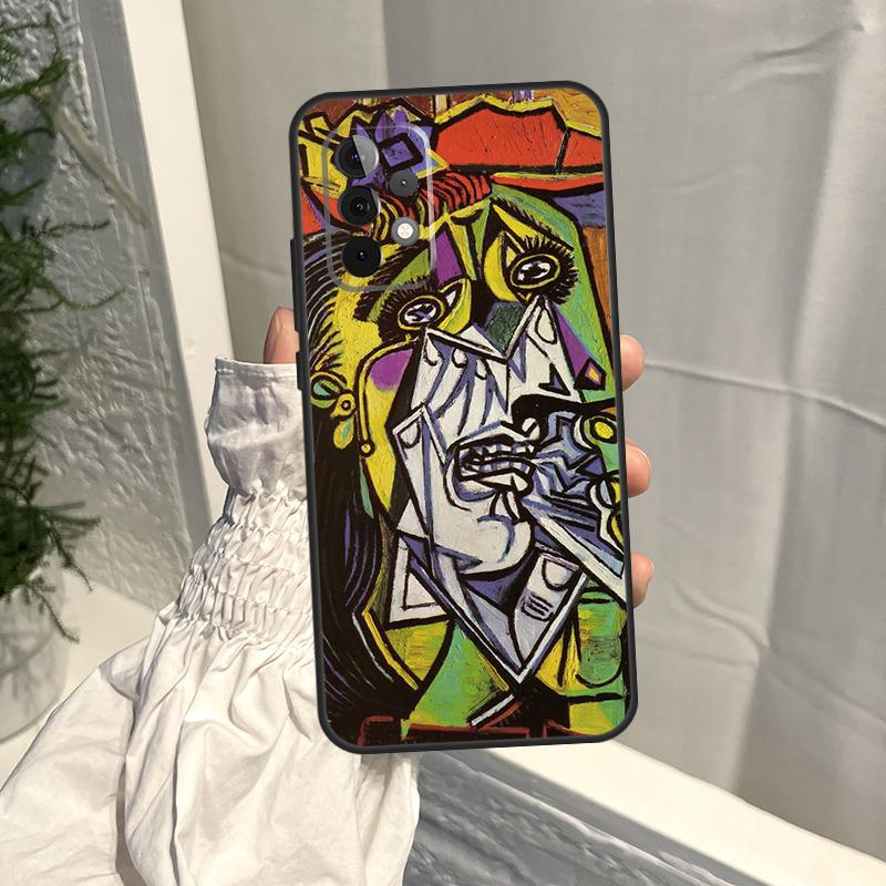 Picasso Abstract Art Painting Case For Samsung Galaxy A56 A36 A16 A06 A54 A34 A14 A13 A53 A12 A22 A32 A52 A35 A15 A55 A17