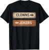 Clowns Jokers T-Shirt Größe S-4XL