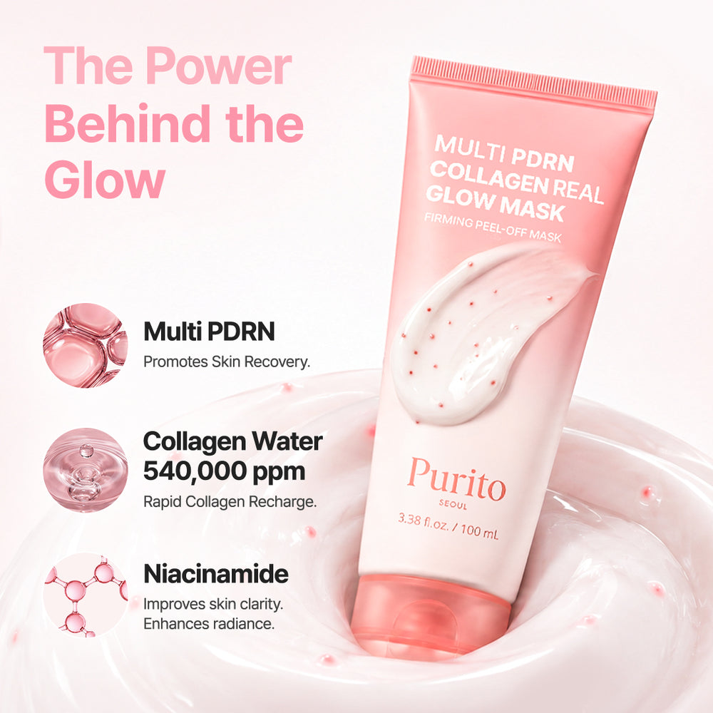 Purito Seoul Multi PDRN Collagen Real Glow Mask 100ml/3.38fl.oz.